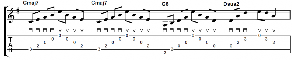 arpeggiated-chord-progressions-using-g6-em7-a7sus2-cmaj7-dsus2-learn