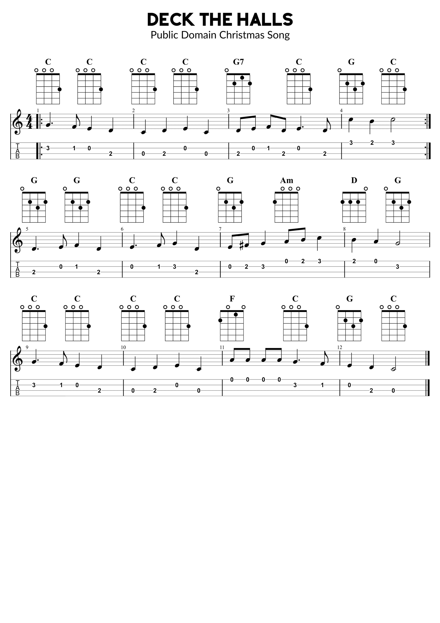 music tab notes